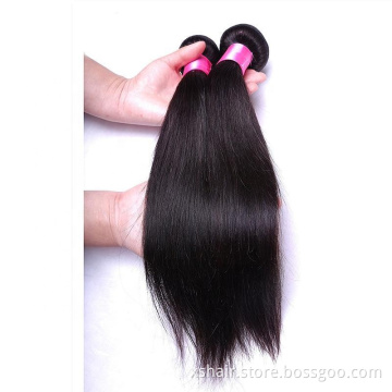 Factory direct 10A Grade Real Mink Brazilian Virgin Hair Unprocessed Virgin Brazilian Silky Straight Human Hair Bundles